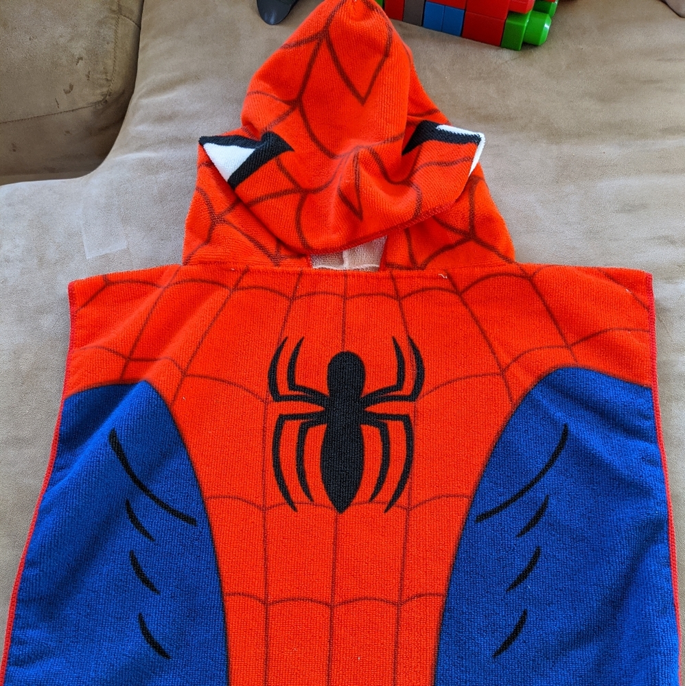Spiderman towel